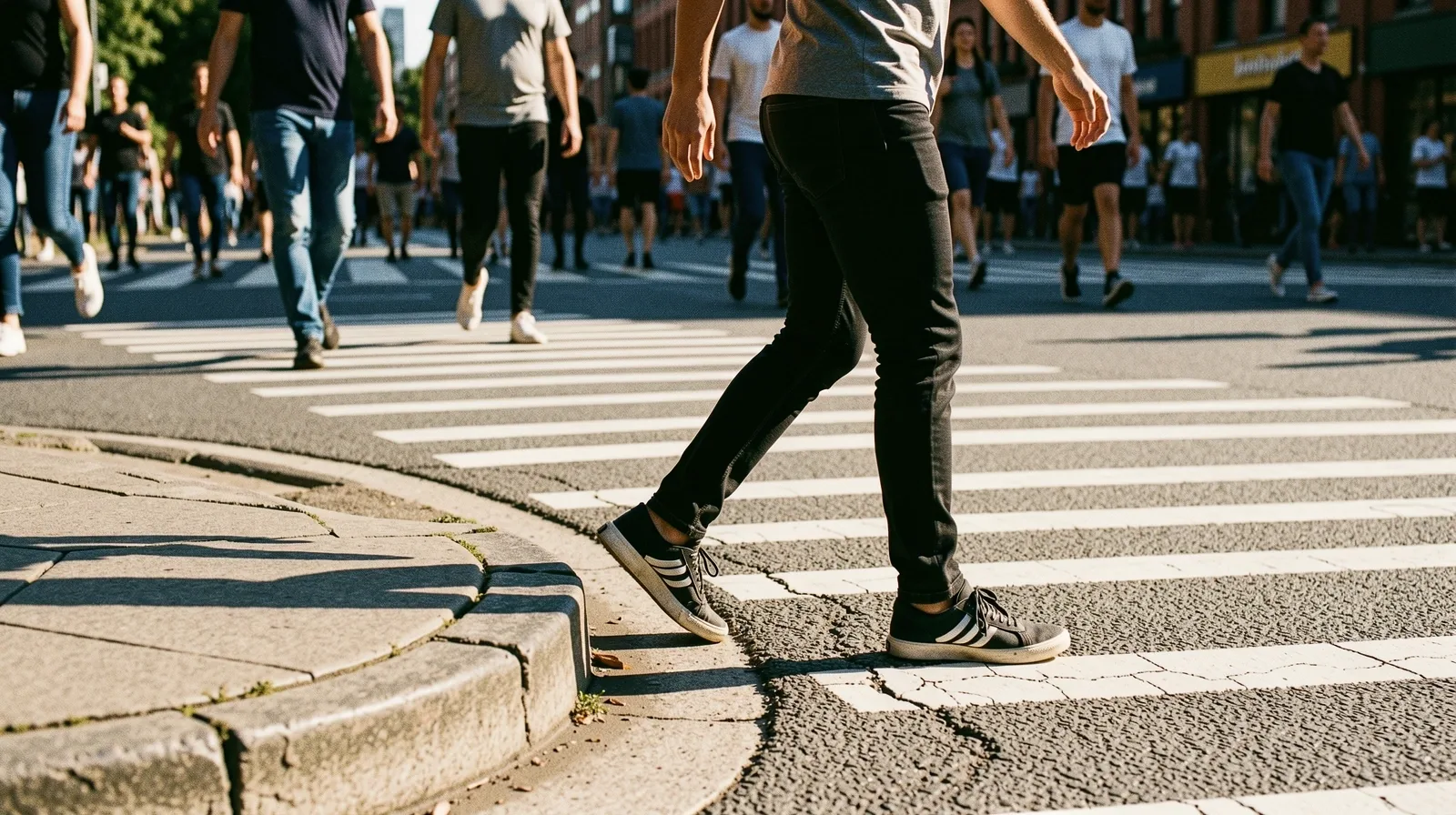 Kinetic movement in an urban environment
